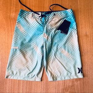 Hurley Ray Men’s Board Shorts, Super Suede Pattern